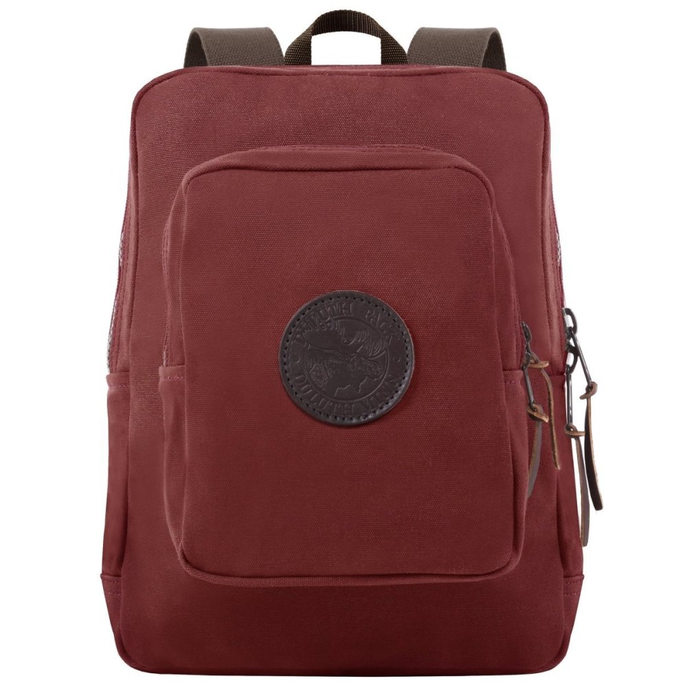 Duluth Pack 12 Liter Capacity Burgundy Medium Standard Backpack - Flockneti