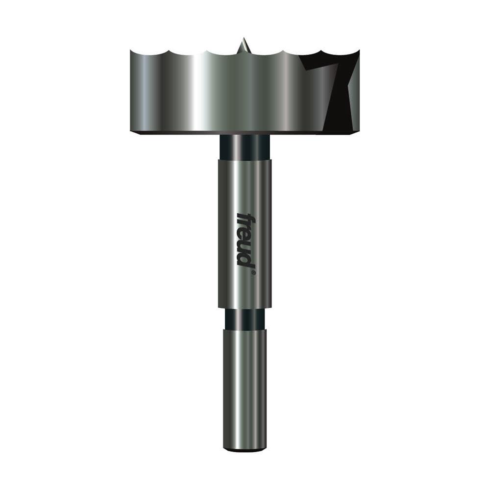 Freud Precision Shear Serrated Edge Forstner Drill Bit 1-7/8 In. x 3/8 In. Shank - Flockneti