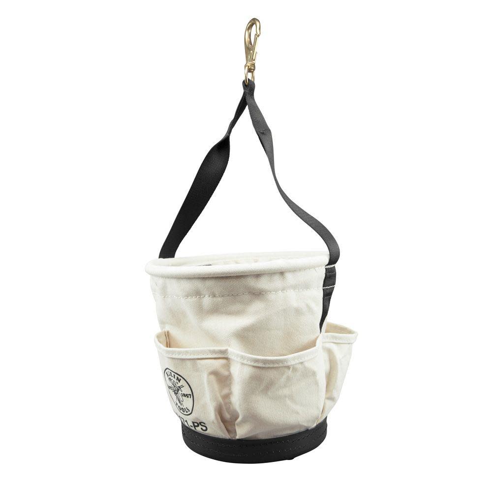 Klein Tools HD Tapered Wall Bucket 4 Pockets - Flockneti