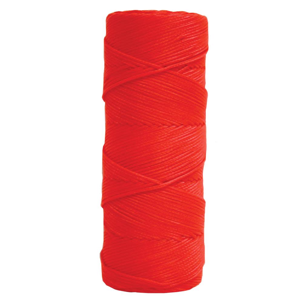 Kraft Tool Co Fluorescent Orange Braided Mason’s Line – 500 Ft. Tube - Flockneti