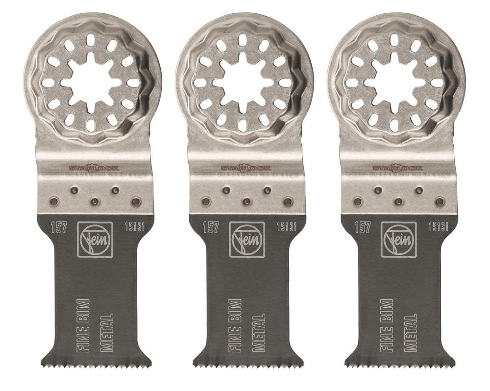 Fein StarLock E-Cut 157 Fine Saw Blade with Bi Metal Fine Teeth - Flockneti