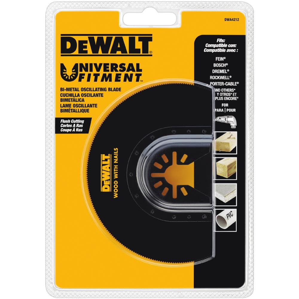 DEWALT Oscillating Flush Cut Blade - Flockneti