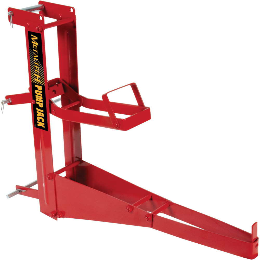 Metaltech Red Steel Pump Jack - Flockneti