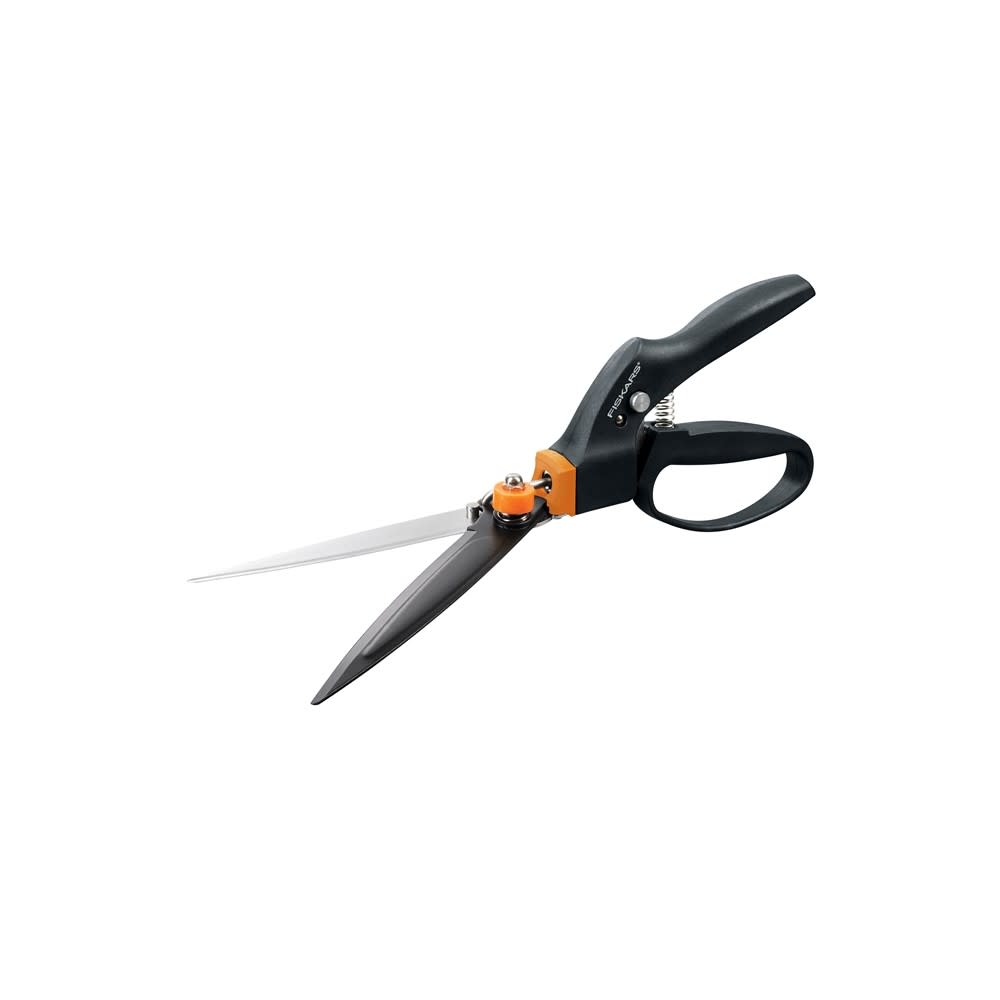 Fiskars 5″ Steel Blade Swivel Grass Shear with Steel Handle - Flockneti