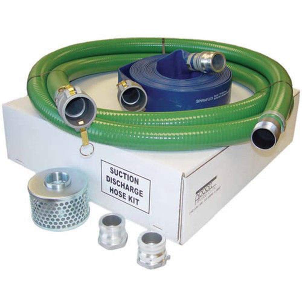 Honda 1-1/2 In. Water Pump Camlock Hose Kit - Flockneti