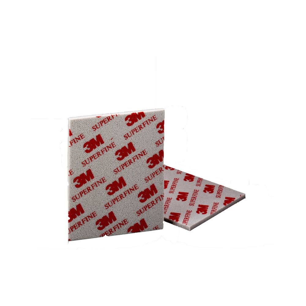 3M 220 Grit Super Fine Softback Contour Surface Sanding Sponge - Flockneti