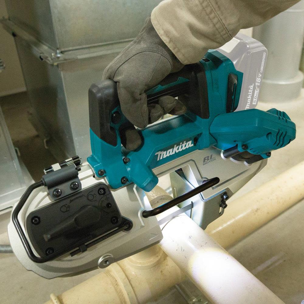 Makita 18V LXT Compact Li-Ion Cordless Bandsaw Brushless Tool Only - Flockneti