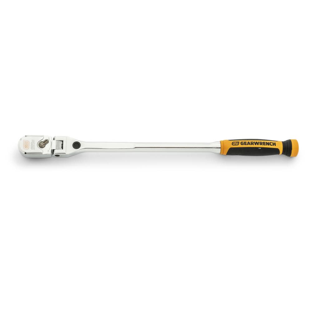 GEARWRENCH Ratchet 1/2″ Drive 120XP Dual Material Handle Locking Flex Head 19″ - Flockneti