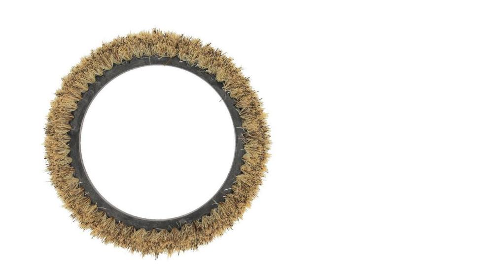 Oreck 13″ Tan Union Mix Polish Brush - Flockneti