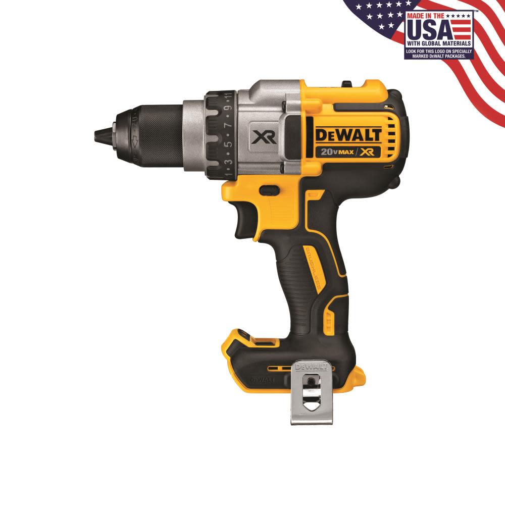 DEWALT DCD991B – 20V MAX XR LITHIUM ION BRUSHLESS 3-SPEED DRILL/DRIVER BARE TOOL - Flockneti