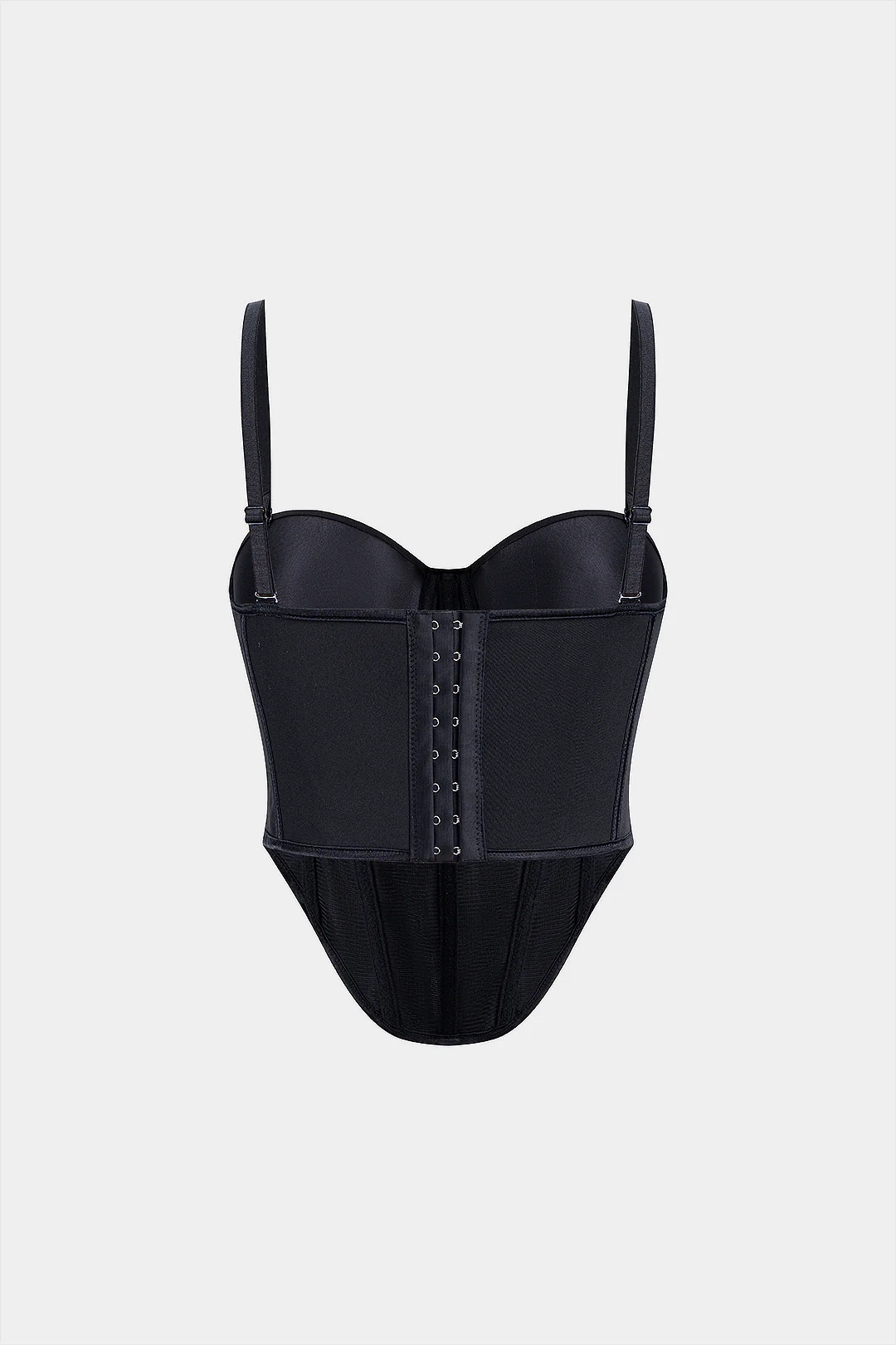 Solid Corset Buckle Cami Top - Flockneti