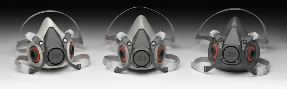 3M Half Facepiece Reusable Respirator 6100/07024(AAD) Small - Flockneti