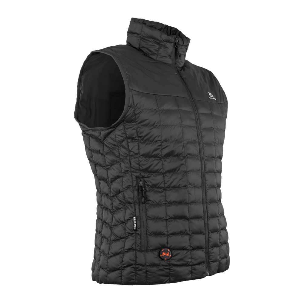 Mobile Warming Backcountry Vest Womens 7.4V Black XL - Flockneti