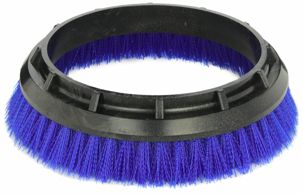 Oreck Orbiter 12 inch Blue Ceramic Tile & Grout Floor Scrubbing Brush - Flockneti