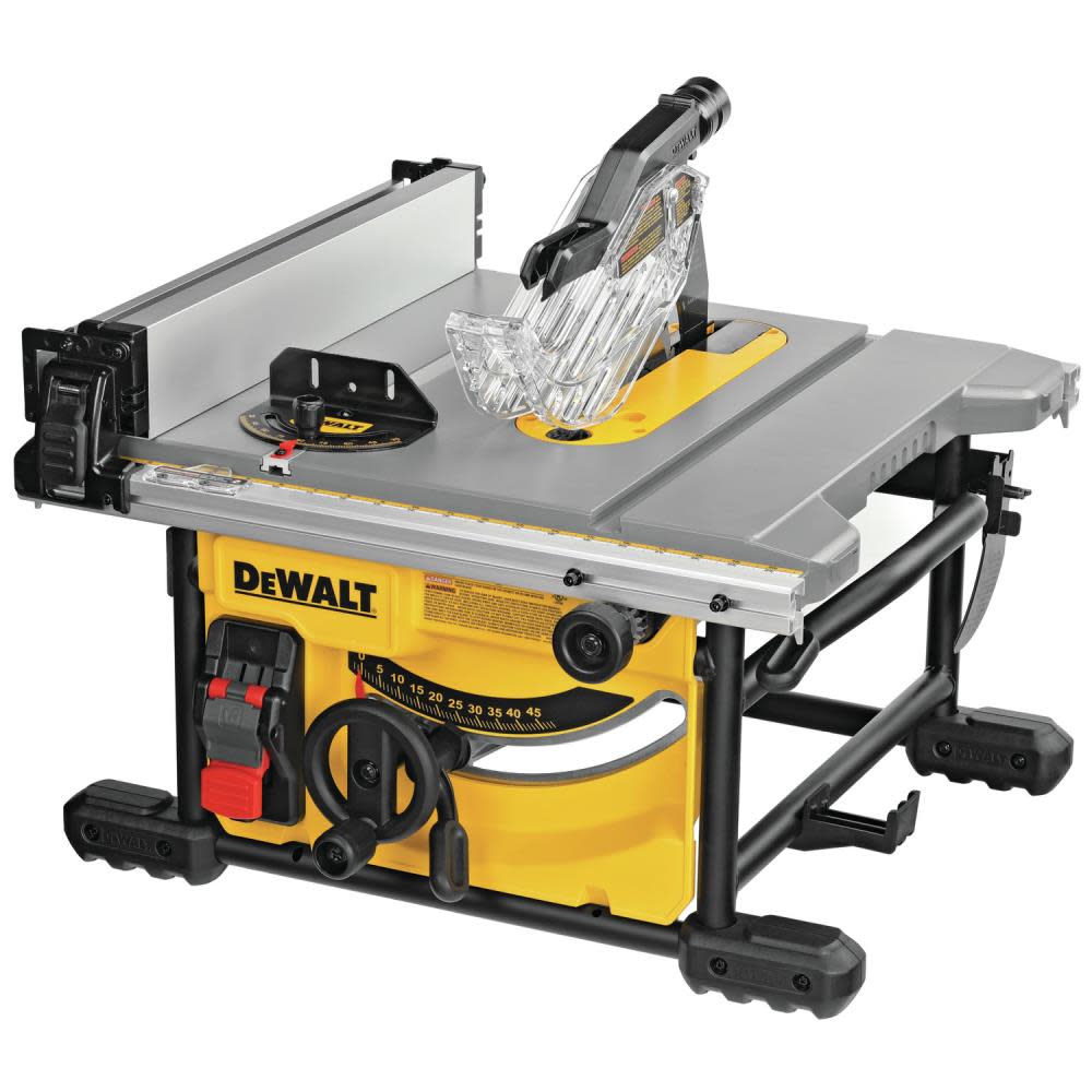 DEWALT 8 1/4″ Table Saw with 20V MAX 1/2″ Drill Driver Kit Bundle - Flockneti
