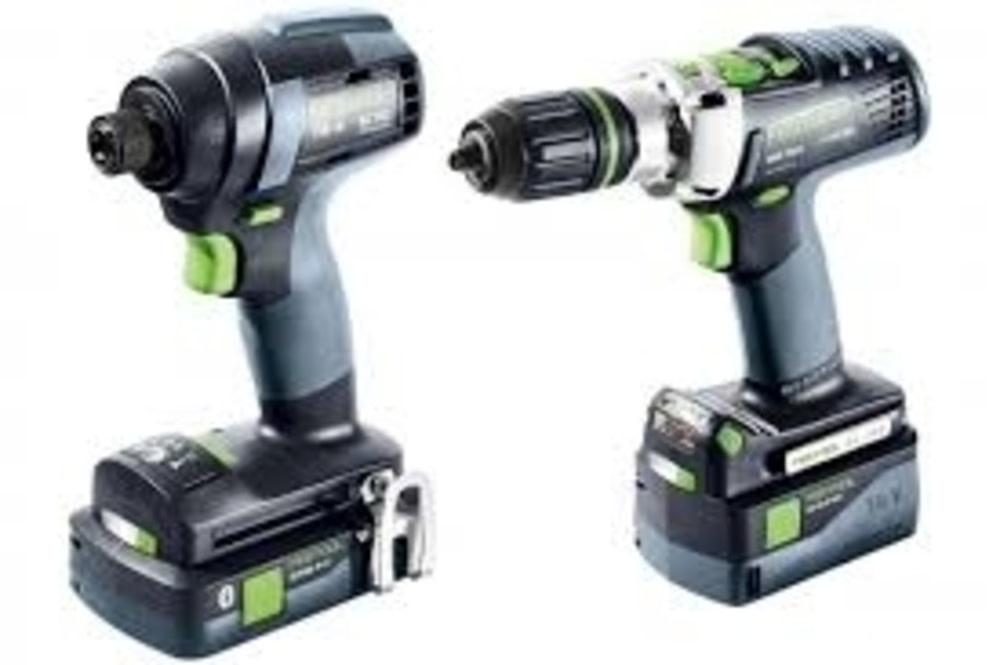 Festool 2 Tool Combo Kit - Flockneti