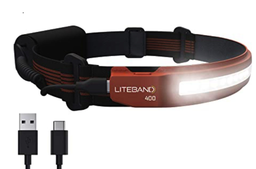 Liteband Activ 400 Headlamp 400 Lumens Sunrise - Flockneti