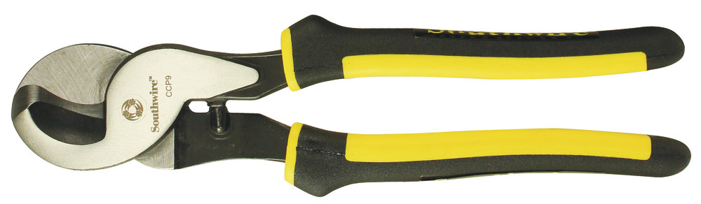 Southwire High Leverage Cable Cutters 9″ with Comfort Grip Handles - Flockneti