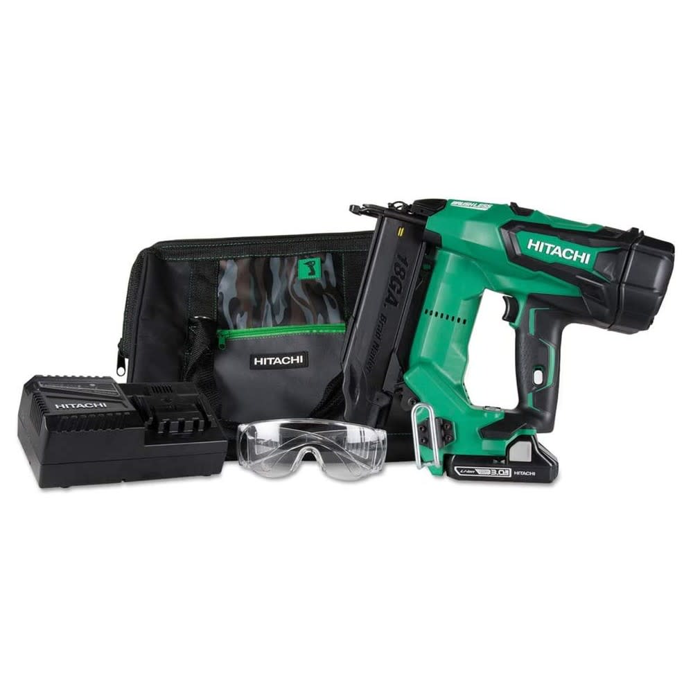 Hitachi 18V 2″ Straight Brad Nailer 18 Gauge Kit - Flockneti