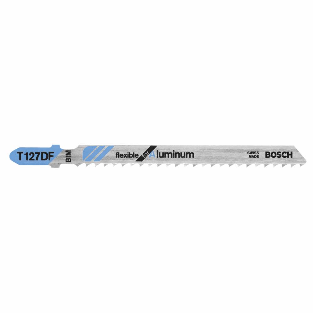 Bosch 5 pc. 4 In. 8 TPI Flexible for Aluminum T-Shank Jig Saw Blades - Flockneti