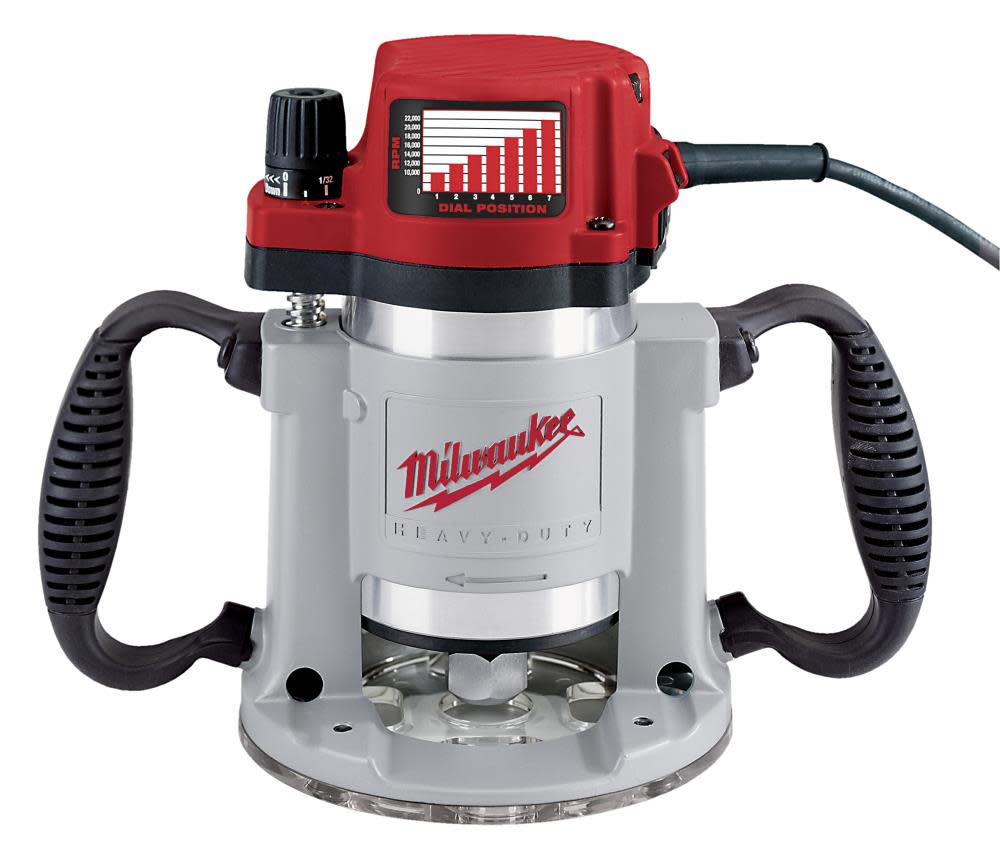 Milwaukee 3-1/2 Max HP Fixed-Base Production Router - Flockneti