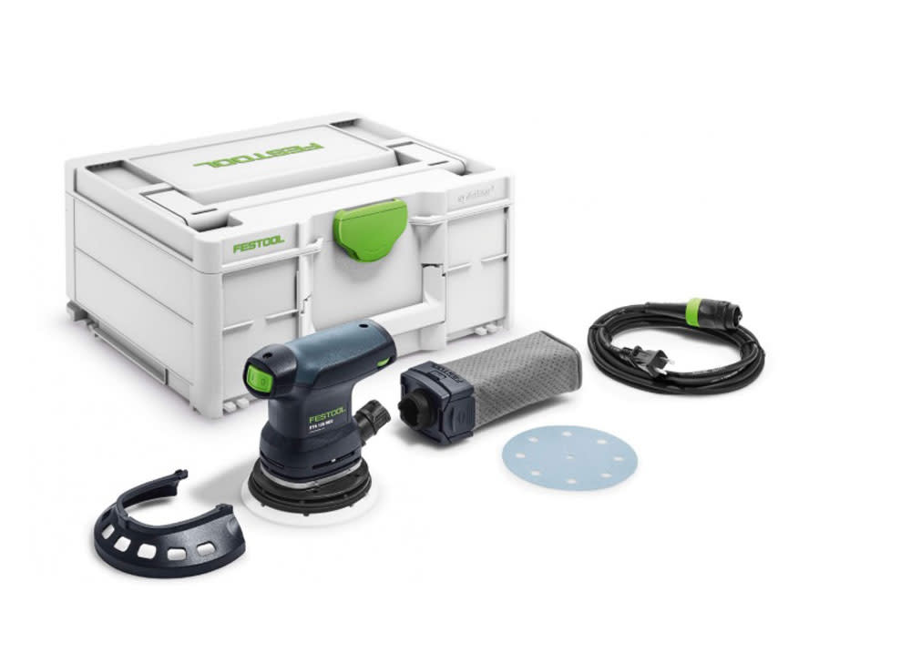 Festool ETS 125 REQ 5″ Random Orbital Sander with Systainer - Flockneti