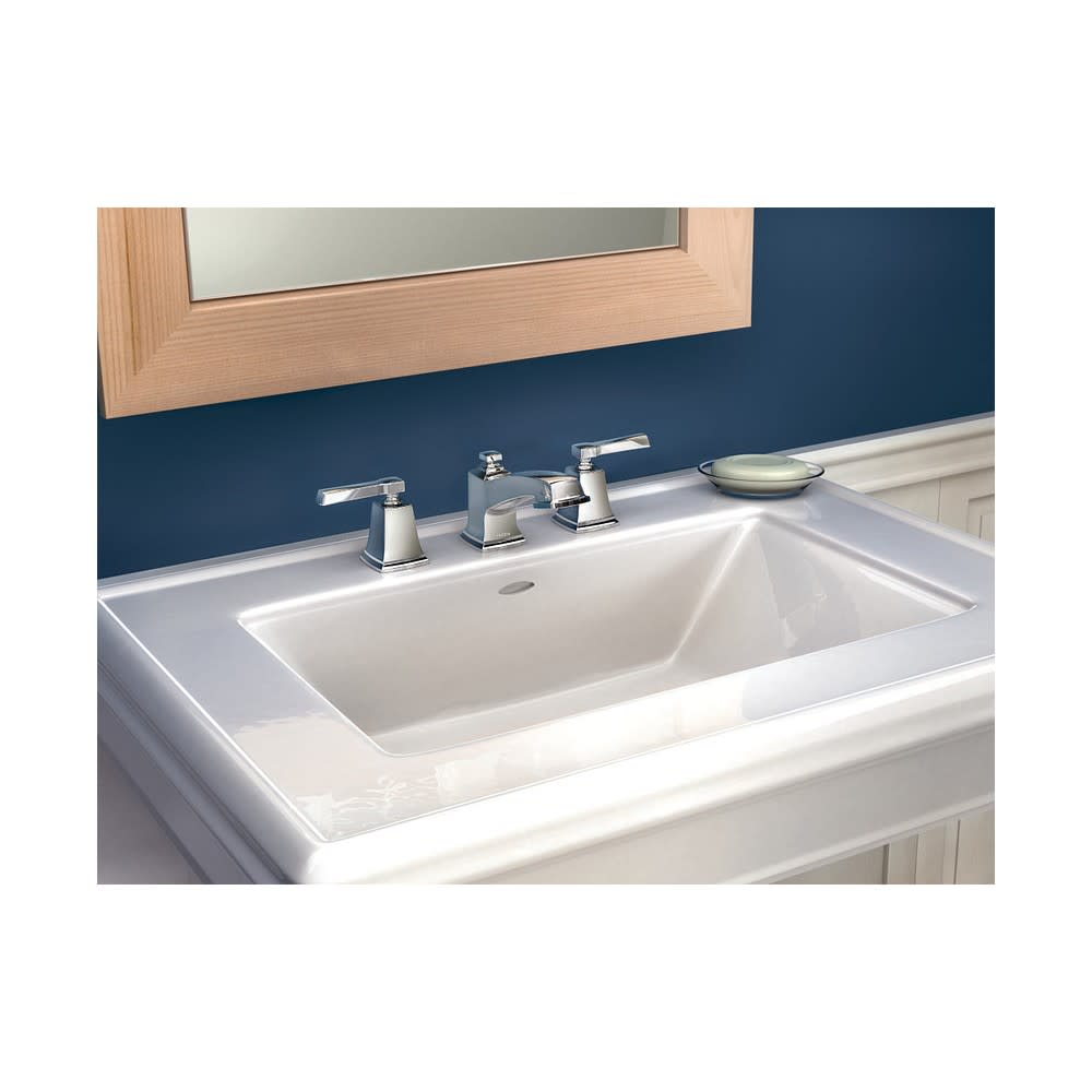 Moen Boardwalk Bathroom Lavatory Faucet Chrome 1 Handle High Arc - Flockneti