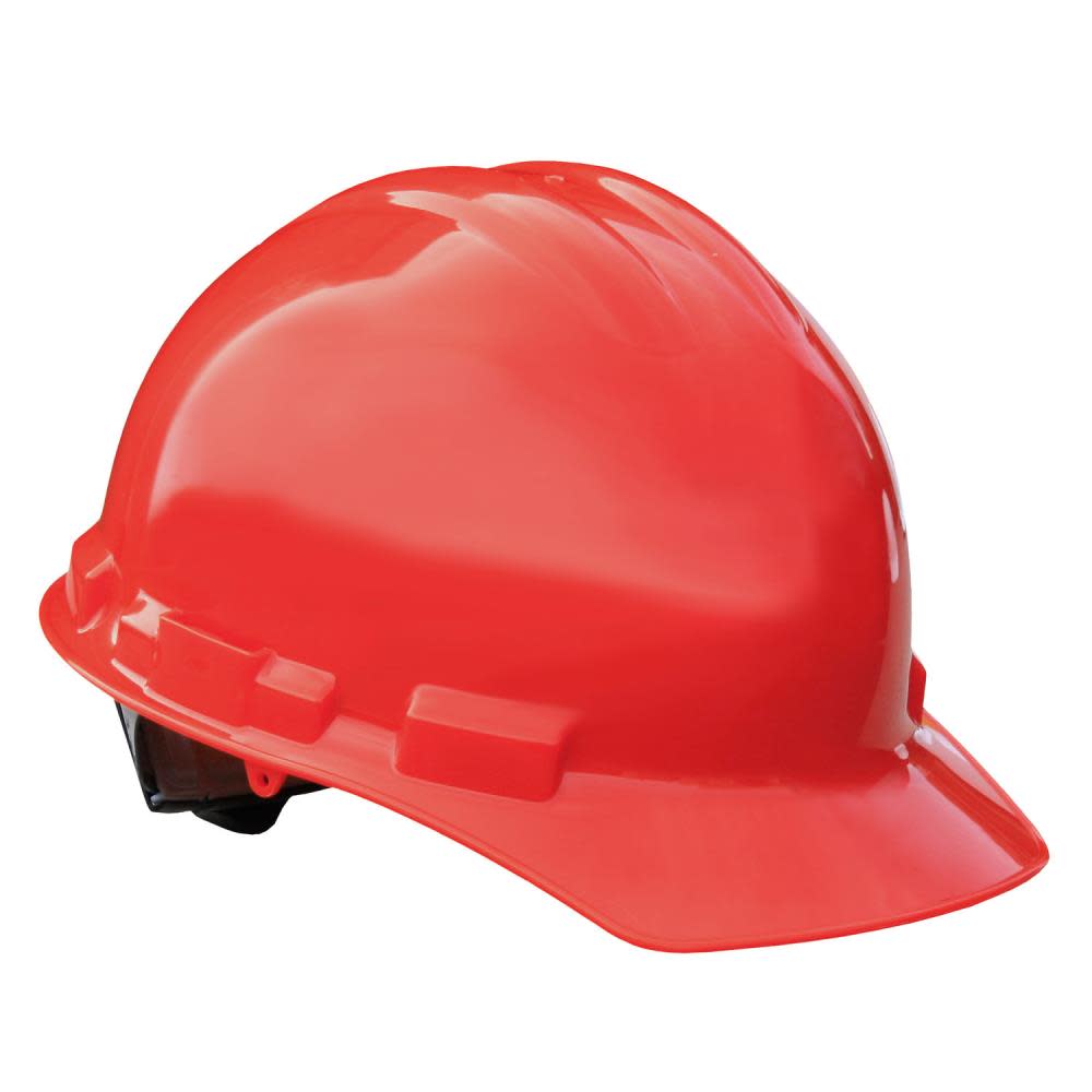 Radians Hard Hat Granite Cap Style 6 Point Ratchet Red - Flockneti