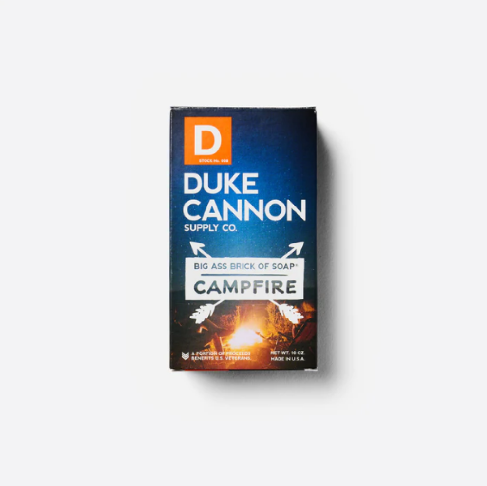Duke Cannon 10oz BRICK OF SOAP Campfire - Flockneti