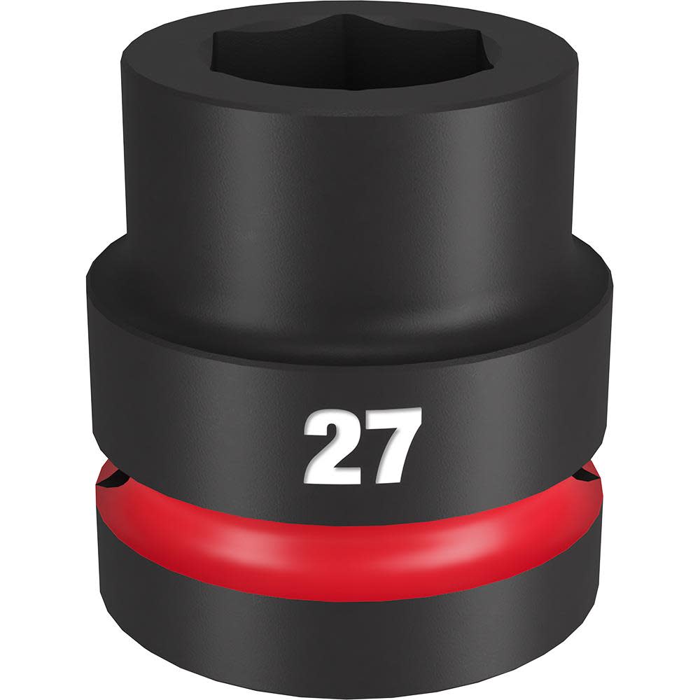Milwaukee Impact Socket 1″ Drive 27mm Standard 6 Point - Flockneti