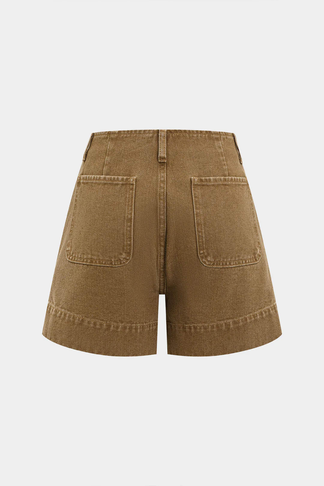 Denim Washed Pocket Shorts - Flockneti