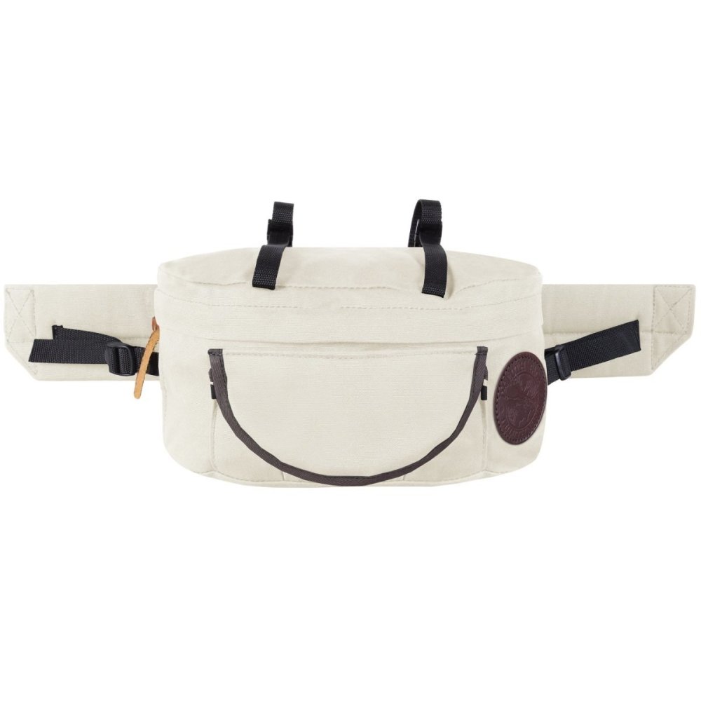 Duluth Pack 9 Liter Capacity Natural Canvas Lumbar Pack - Flockneti