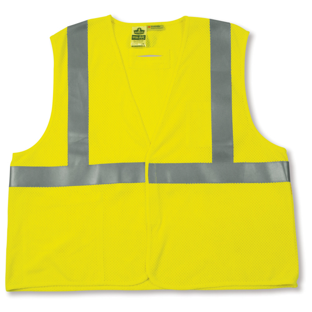 Ergodyne GloWear 8260FRHL Lime Class 2 FR Modacrylic Vest – S/M - Flockneti
