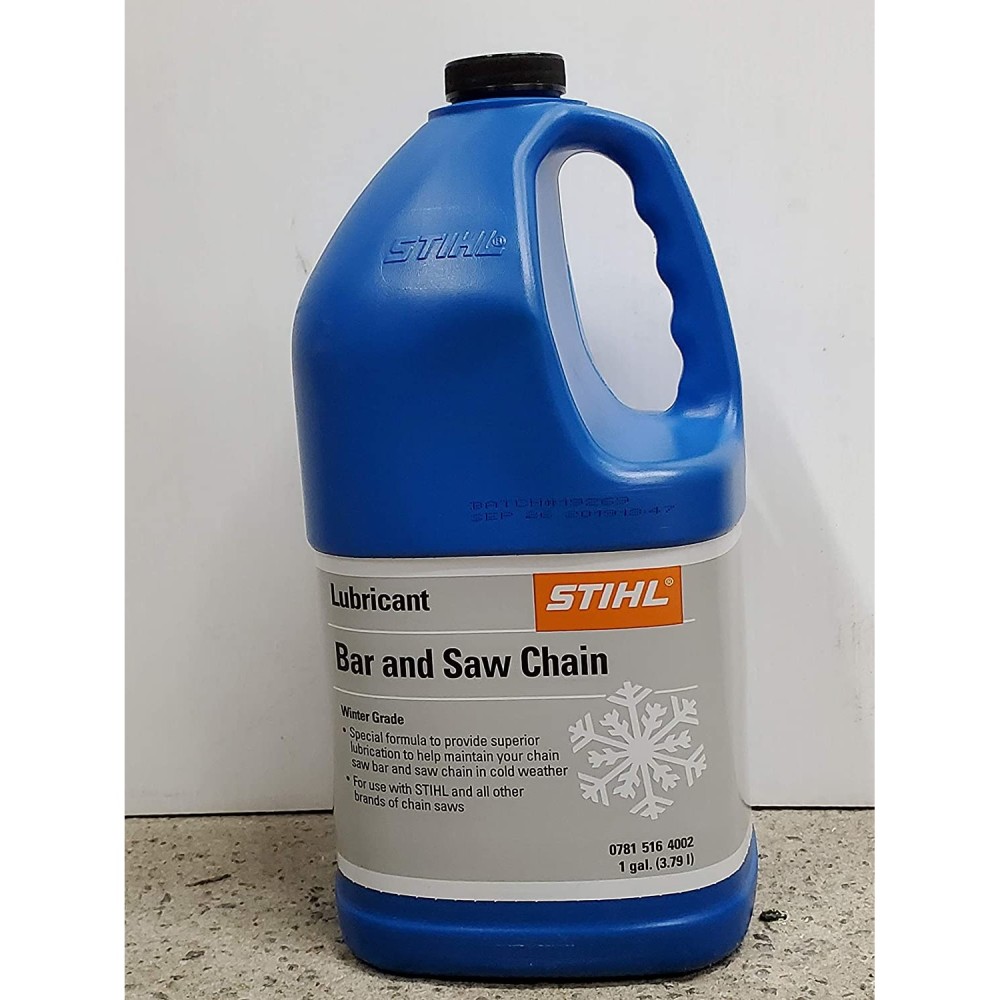 Stihl 1 Gallon Straw Platinum Winter Bar & Chain Oil - Flockneti