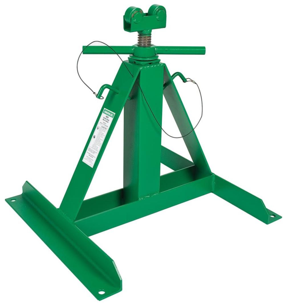 Greenlee 22 In to 54 In Screw Type Reel Stand - Flockneti