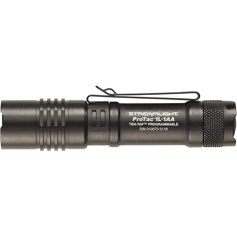 Streamlight ProTac 1L-1AA Black Dual Fuel Flashlight - Flockneti