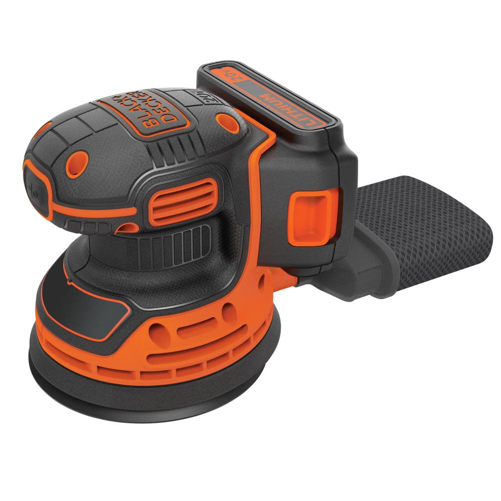Black and Decker 20V MAX* Cordless Random Orbital Sander Kit - Flockneti