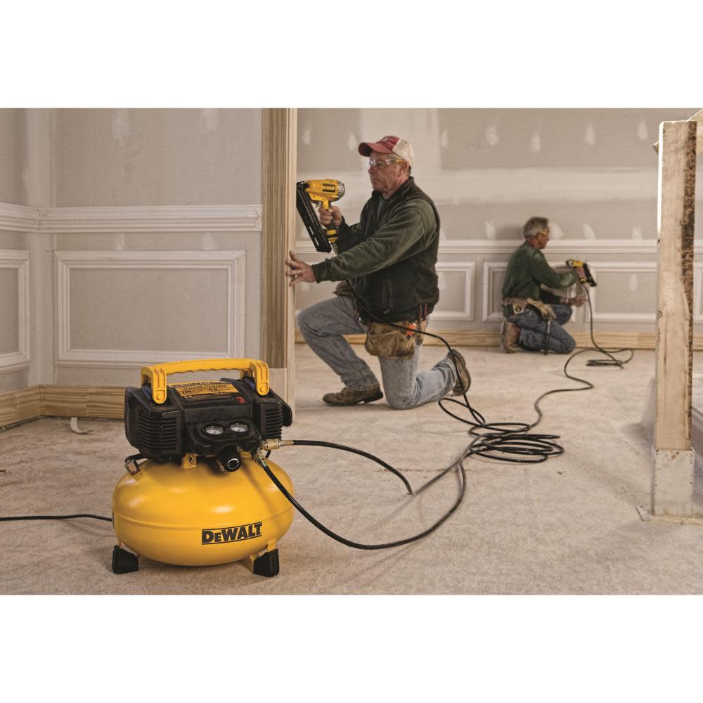DEWALT 6 gal 165 PSI Pancake Compressor - Flockneti