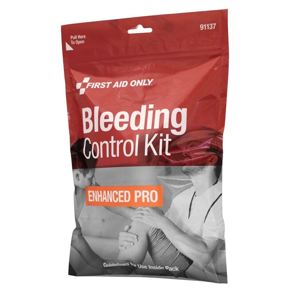 First Aid Only Enhanced Pro Bleeding Control Kit - Flockneti