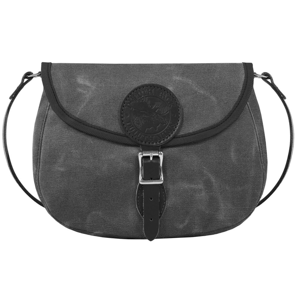 Duluth Pack 6 Liters Capacity Waxed Grey Large Standard Shell Purse - Flockneti