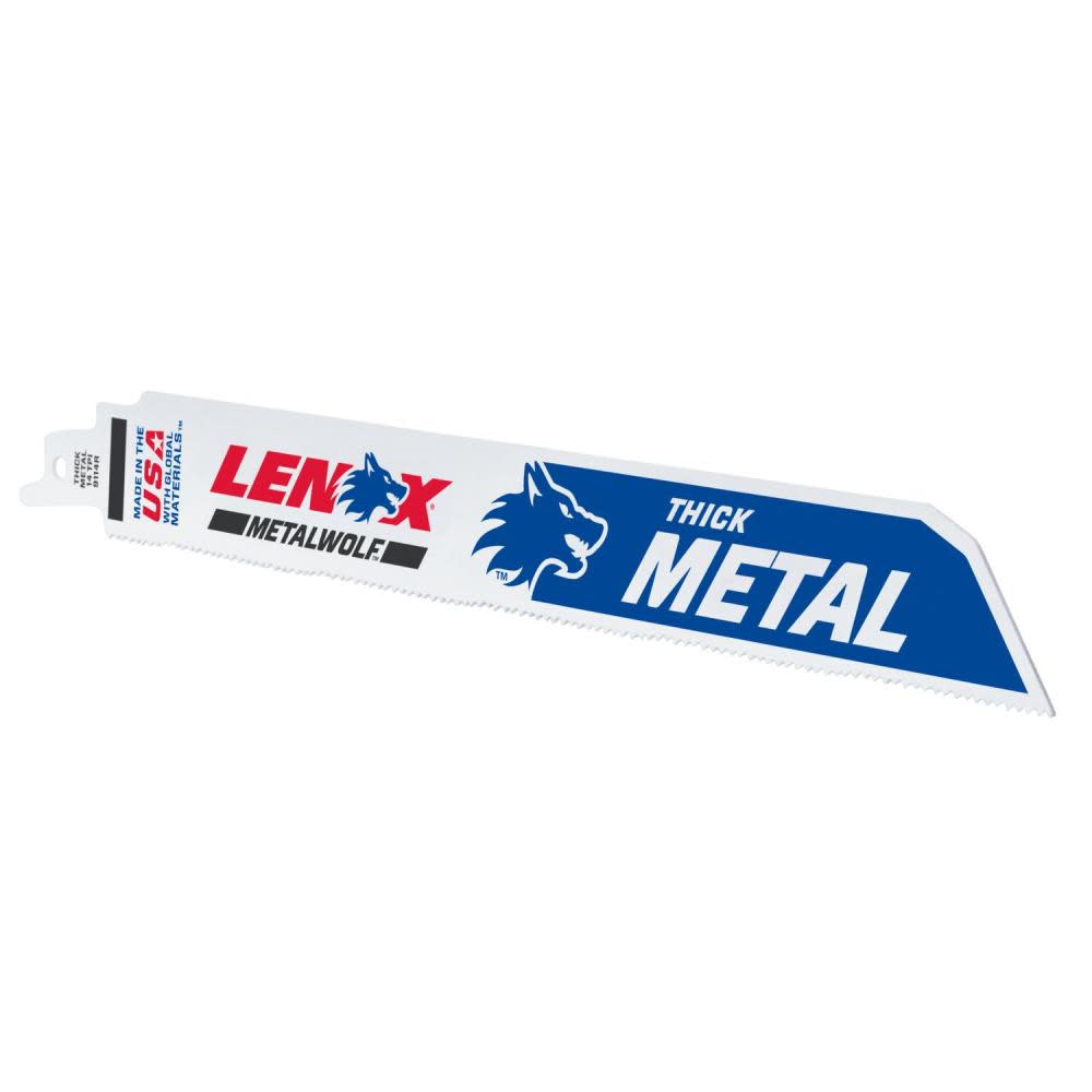 Lenox Reciprocating Saw Blade B9114R 9″ X 1″ X .035″ X 14 TPI 25pk - Flockneti