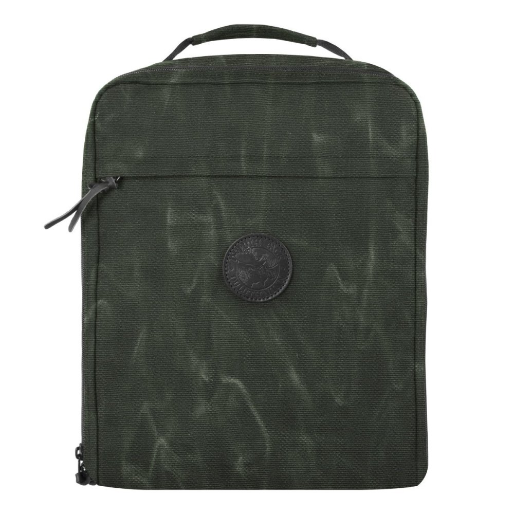 Duluth Pack 39 Liter Capacity Wax Olive Drab Duffel Pack Jet-Setter - Flockneti