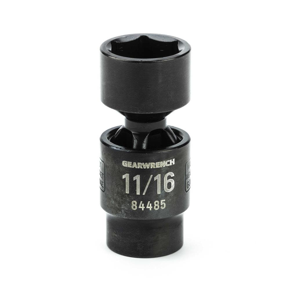 GEARWRENCH 3/8″ Drive Impact SAE Socket 11/16″ - Flockneti
