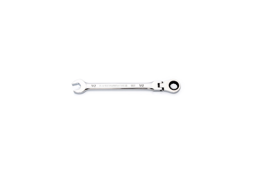 GEARWRENCH 1/2″ 90T 12 Point Flex Head Ratcheting Combination Wrench - Flockneti