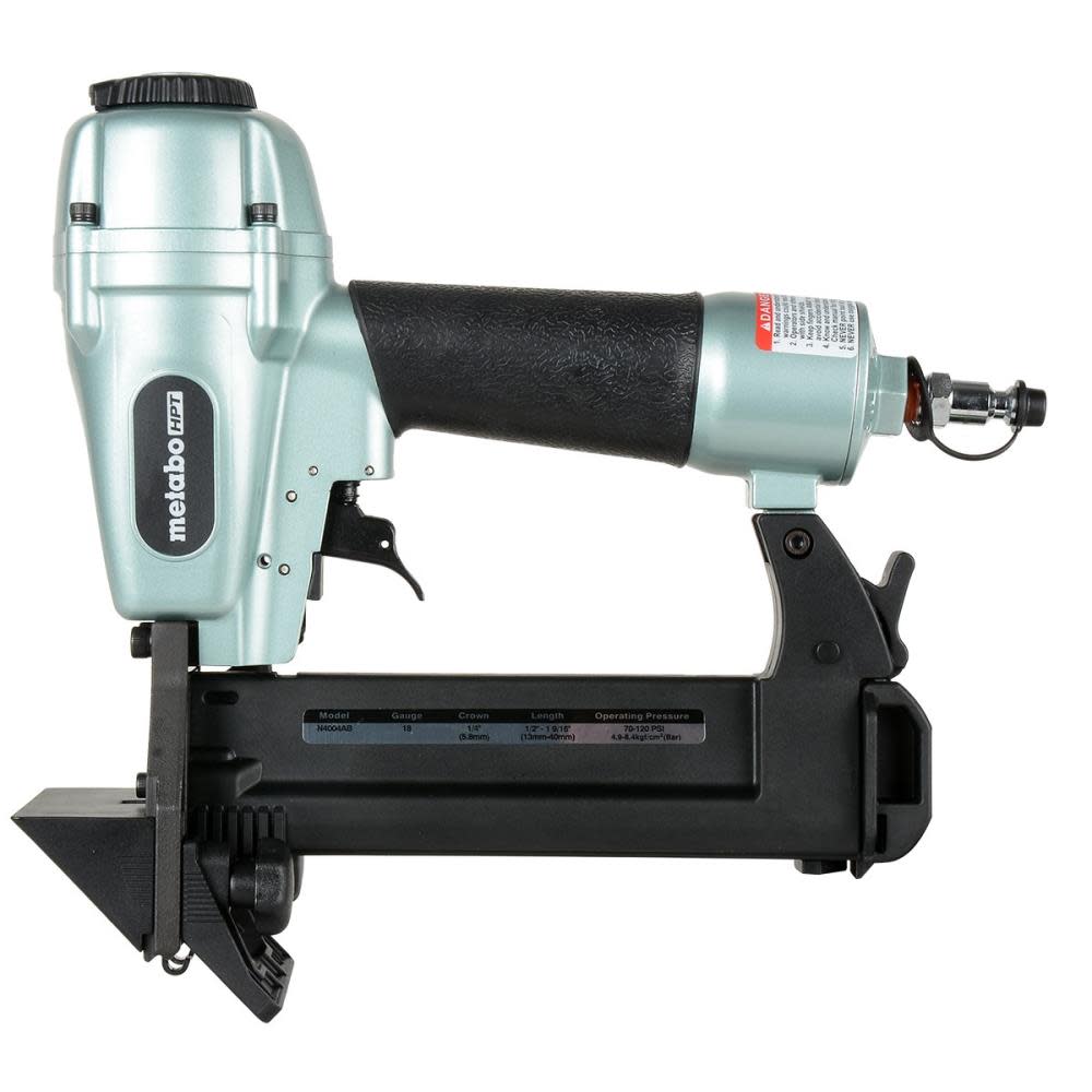 Metabo HPT 1-9/16 18-Gauge 1/4″ Crown Flooring Stapler | N4004AB - Flockneti