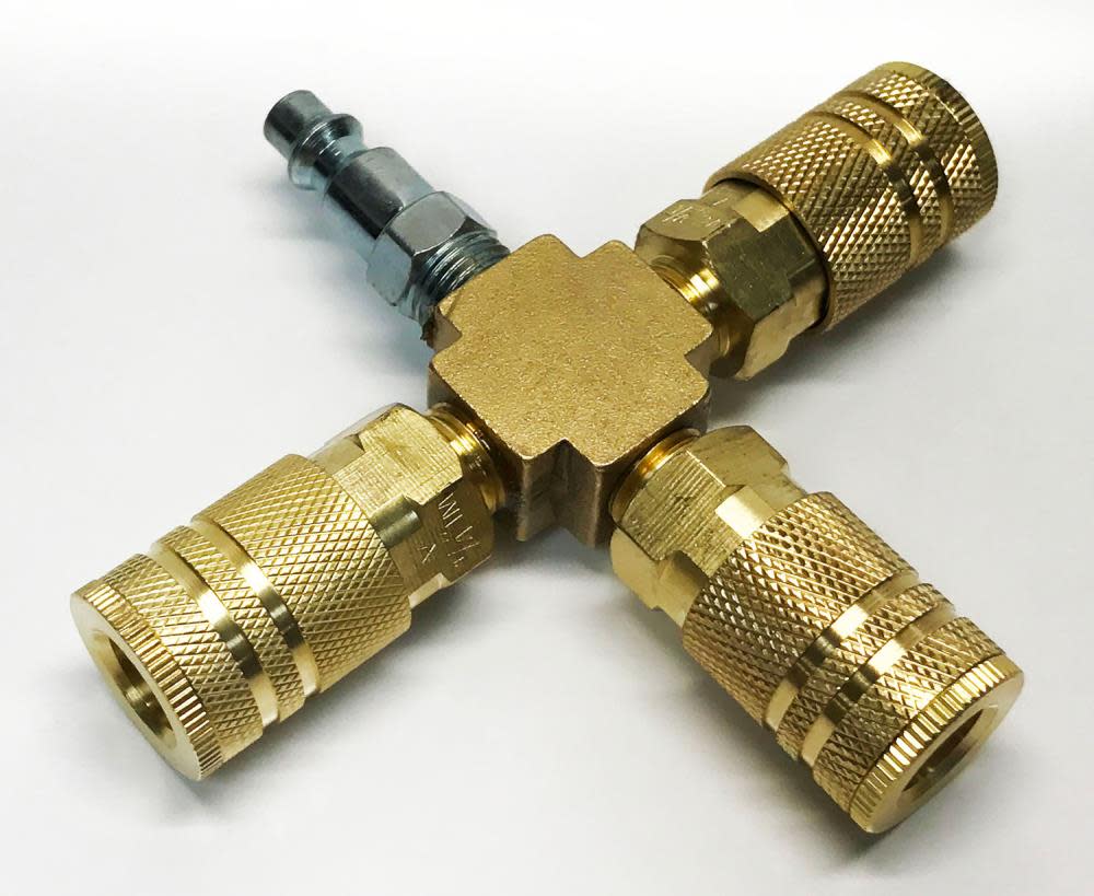 Rolair 3-Way Cross Manifold - Flockneti