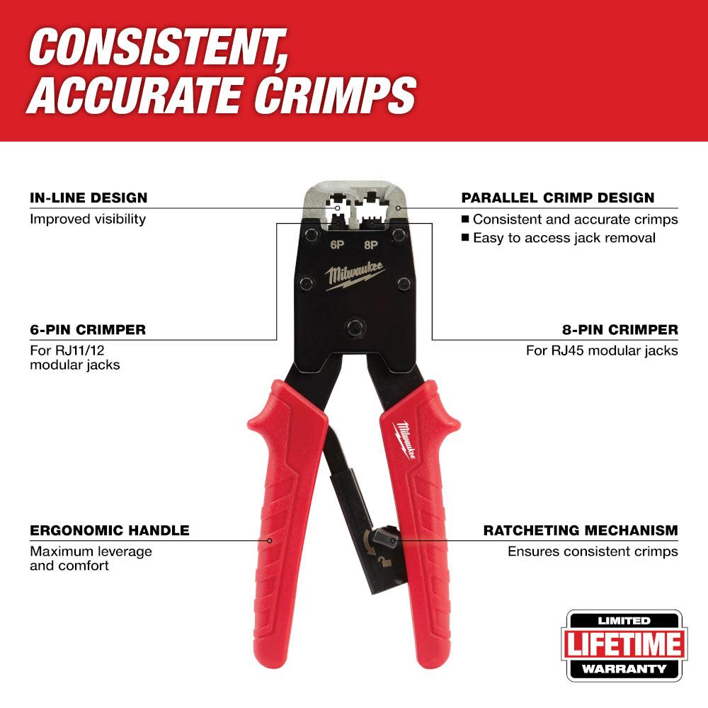 Milwaukee Modular Crimper - Flockneti