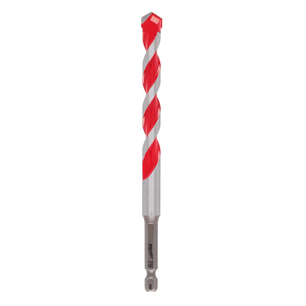 Milwaukee SHOCKWAVE Carbide Hammer Drill Bit 7/16″x4″x6″ - Flockneti