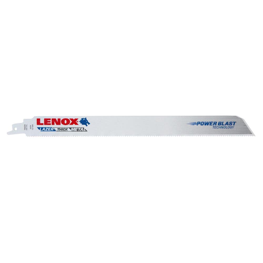 Lenox Reciprocating Saw Blade B12110R 12″ X 1″ X .042″ X 10 TPI 25pk - Flockneti