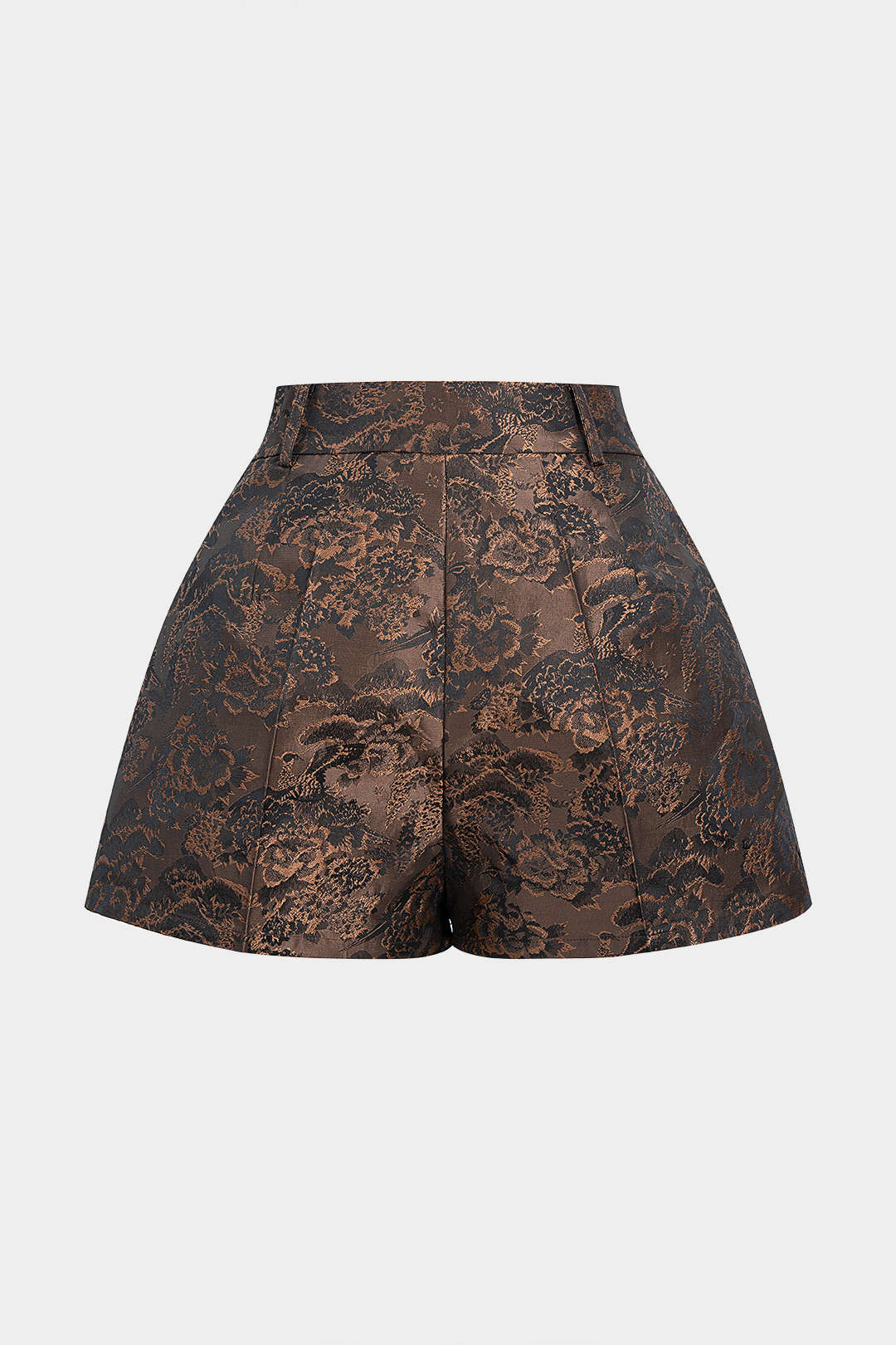 Jacquard Wide Leg Shorts - Flockneti